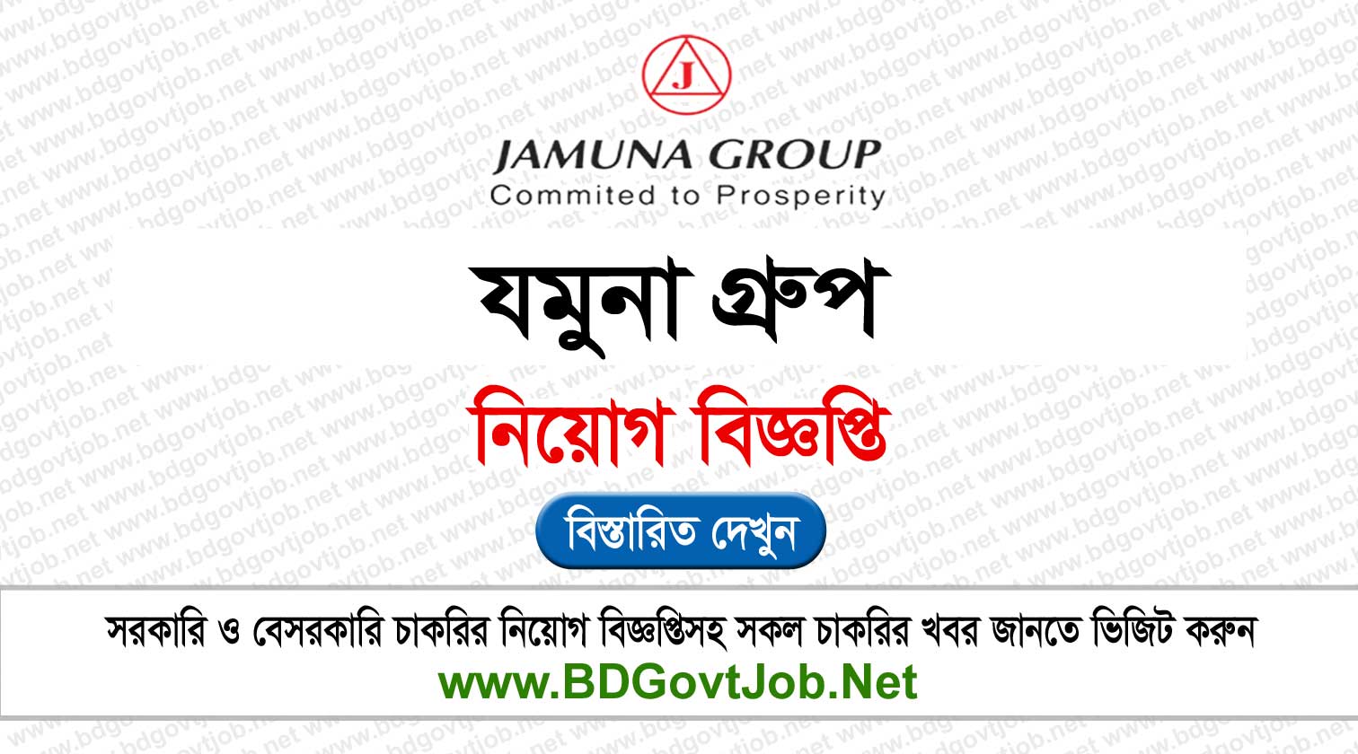 Jamuna Group Job Circular